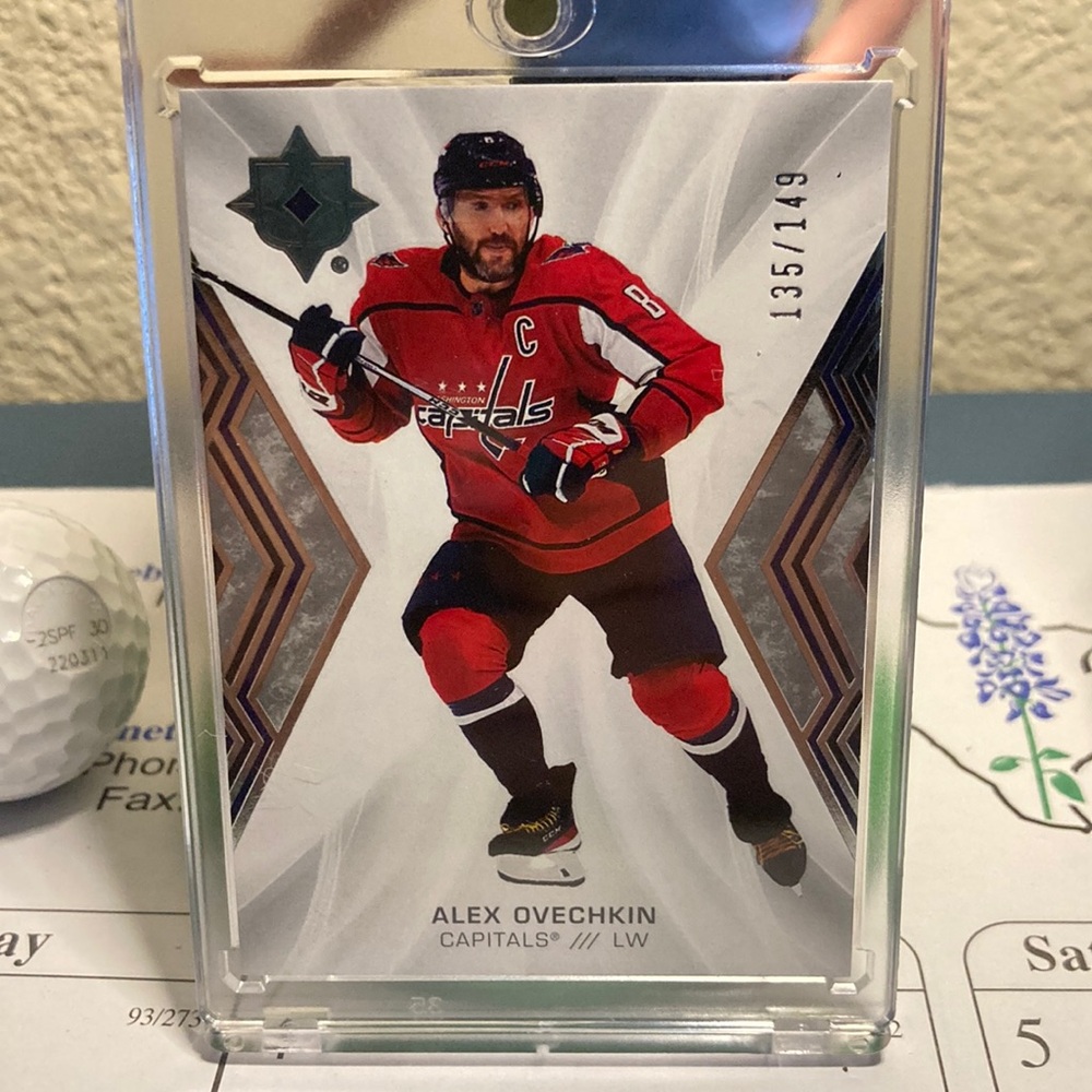 Alex Ovechkin Hockey Card